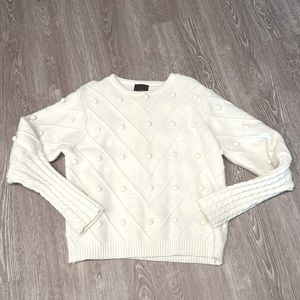 LUMIERE Cream sweater Size M